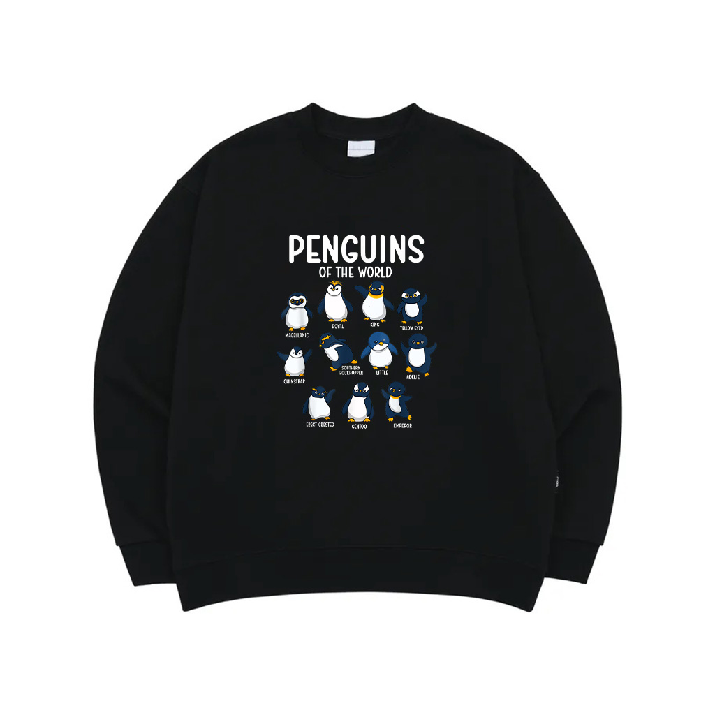 Penguins Of The World Penguin Lover Bird Watcher Sweatshirt