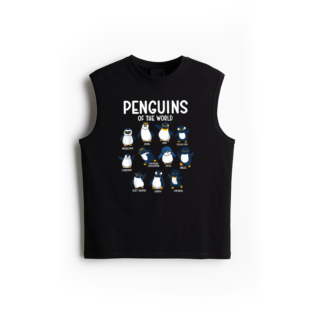 Penguins Of The World Penguin Lover Bird Watcher Tank Top