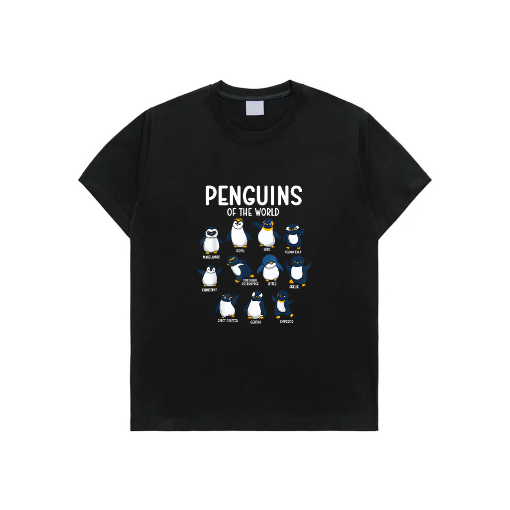 Penguins Of The World Penguin Lover Bird Watcher T-Shirt