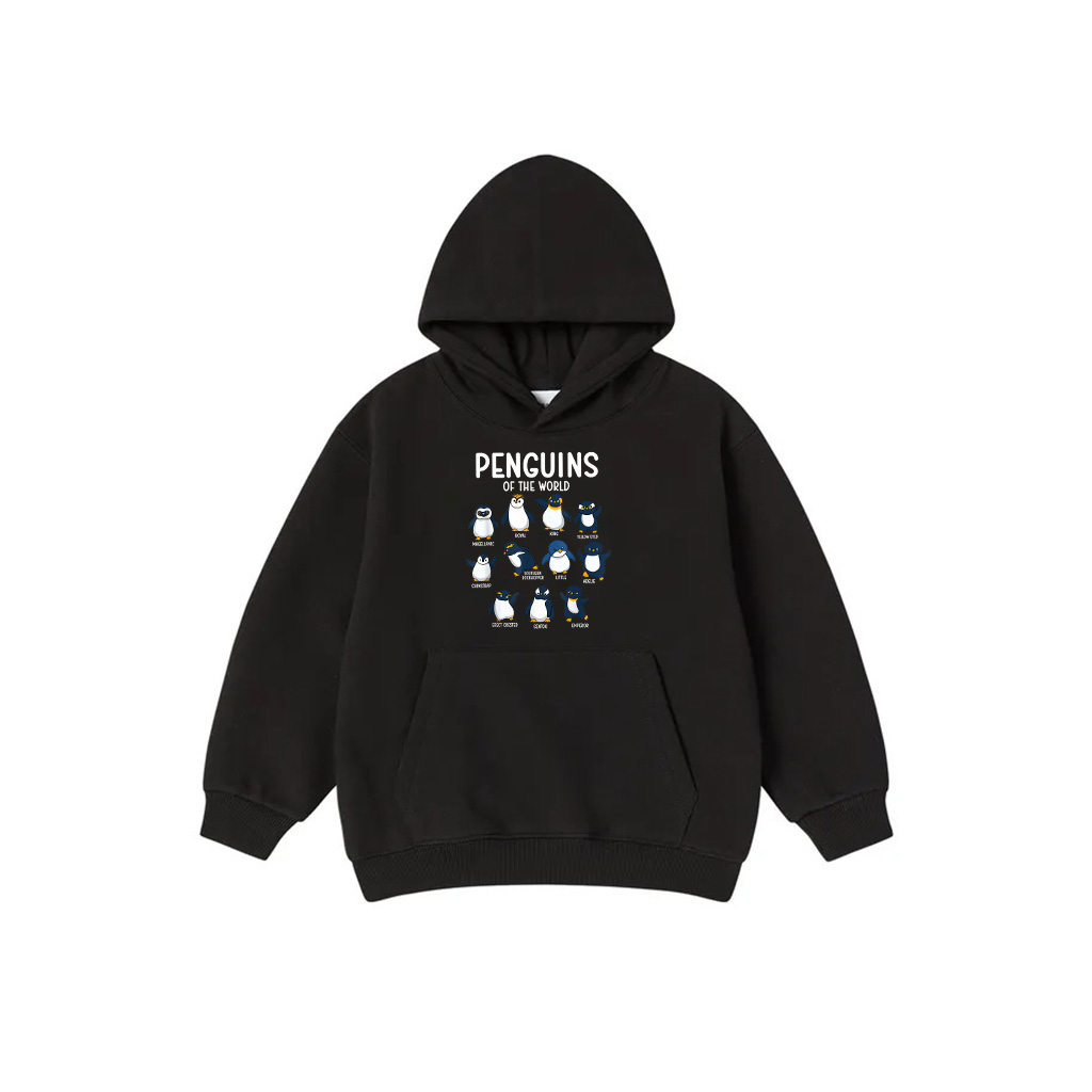 Penguins Of The World Penguin Lover Bird Watcher Hoodie