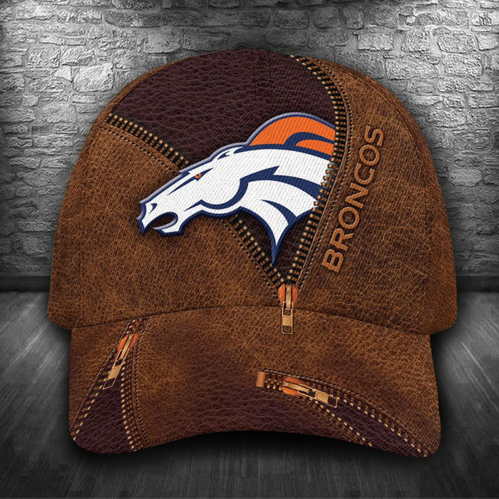 Personalized Denver Broncos Zip 3D Classic Baseball Cap PH759