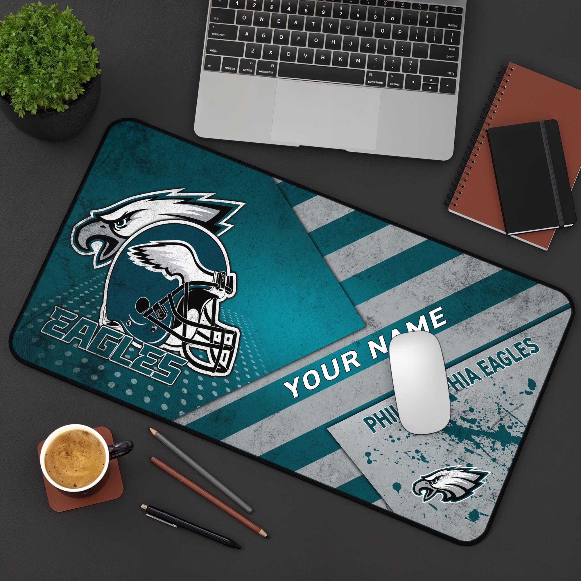 Philadelphia Eagles 2025 Version Mouse Pad Custom Printed, Sport Team Mouse Pad, Sport Gift For Fans