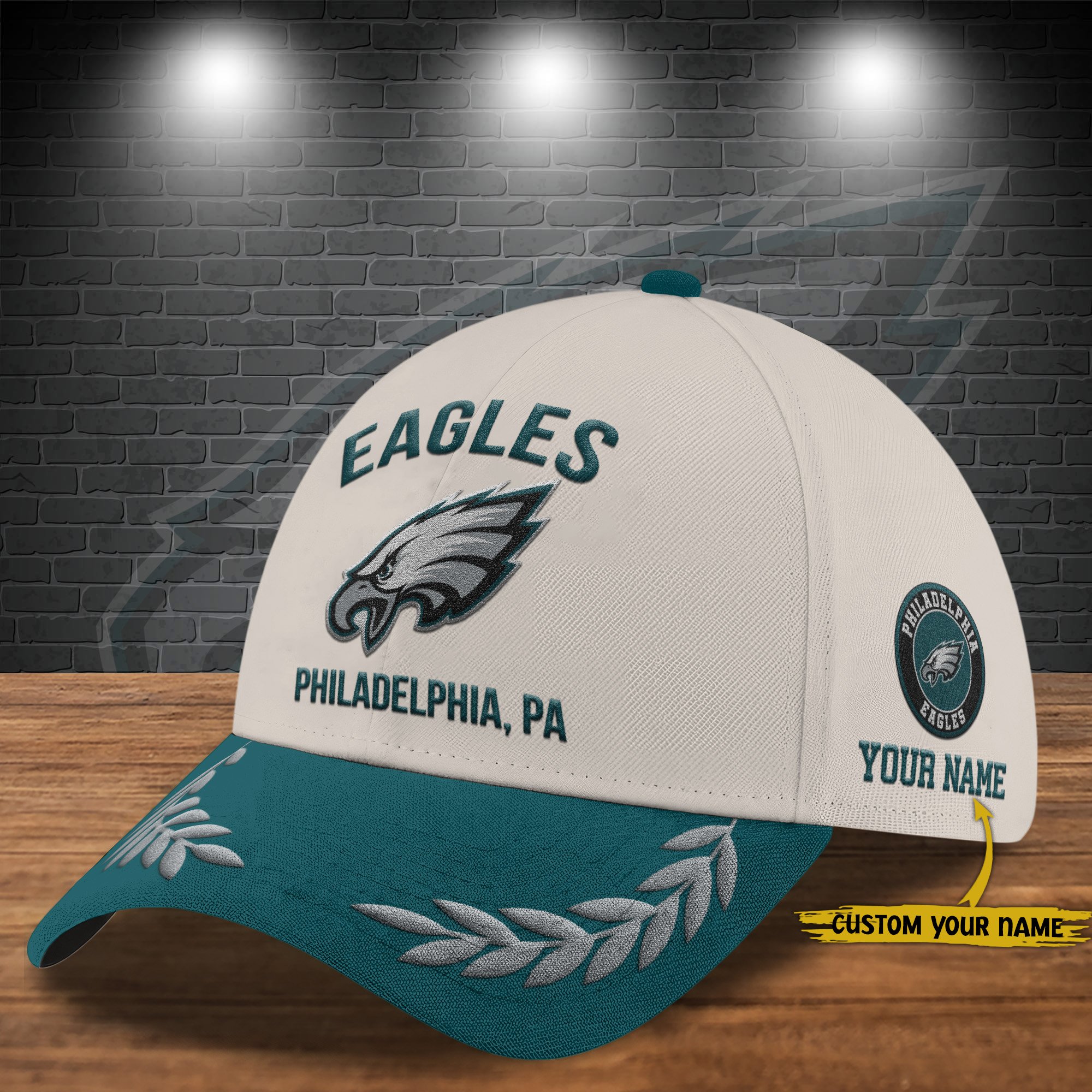 Philadelphia Eagles Cap New 2025 Version Custom Your Name, Sport Team Cap, Sport Gift For Fans