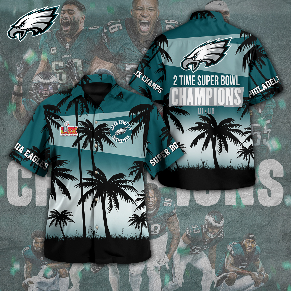 Philadelphia Eagles NFL Hawaiian Shirt Gifts For Fans