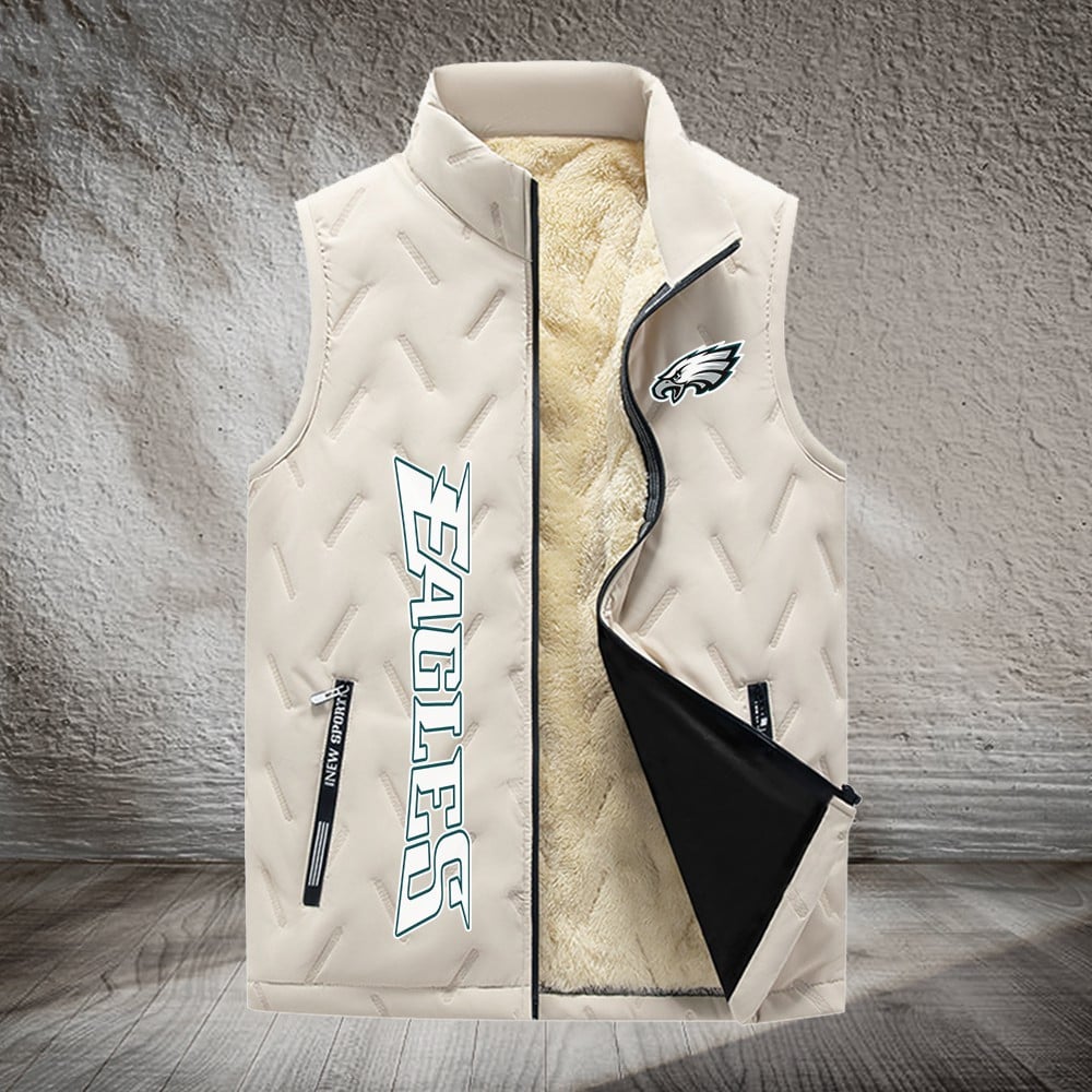 Philadelphia Eagles NFL Personalized Puffer Jacket For Fan