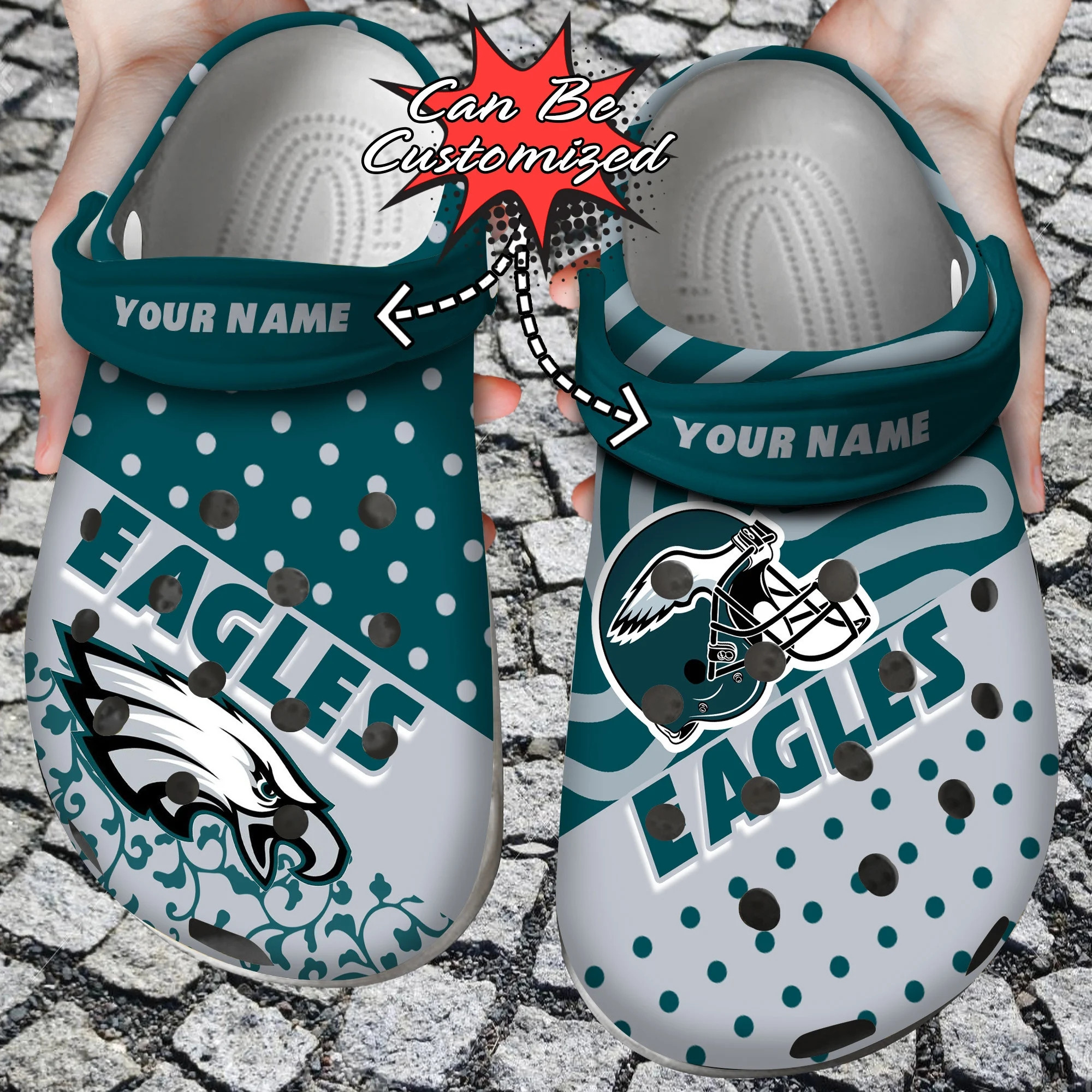 Philadelphia Eagles Personalized Limited Clog BG15