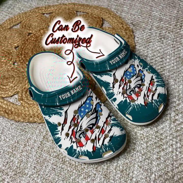 Philadelphia Eagles Personalized Limited Clog BG241