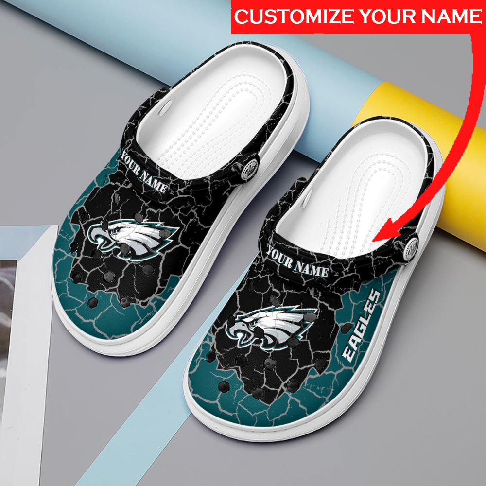 Philadelphia Eagles Personalized Limited Clog BG335