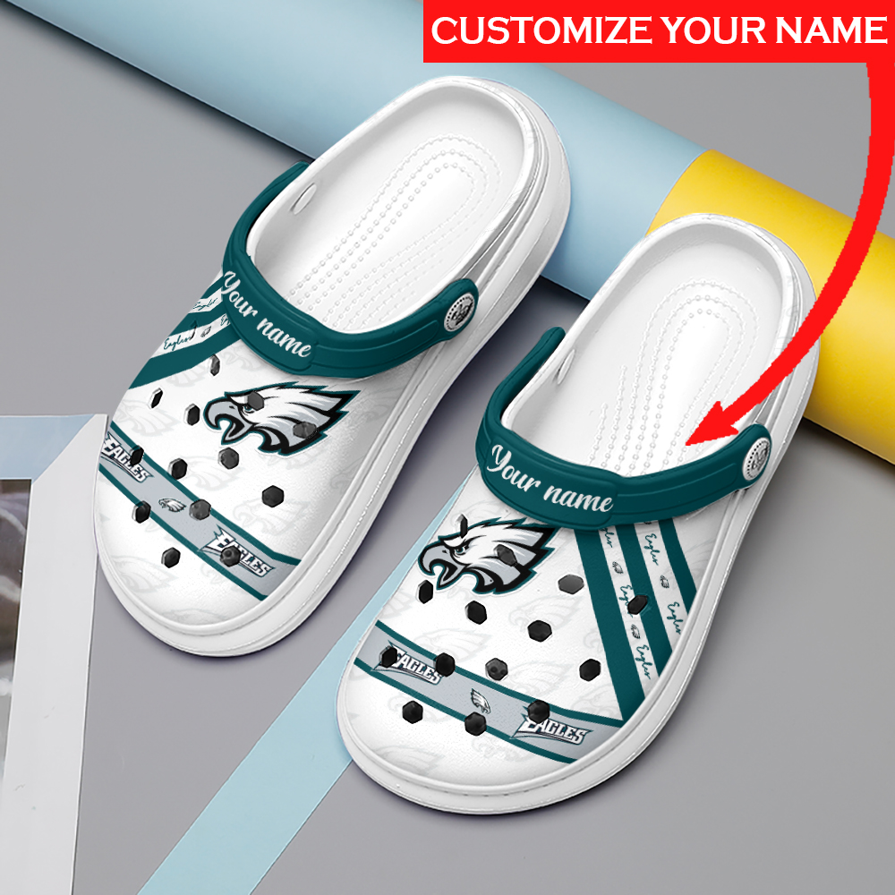 Philadelphia Eagles Personalized Limited Clog BG350