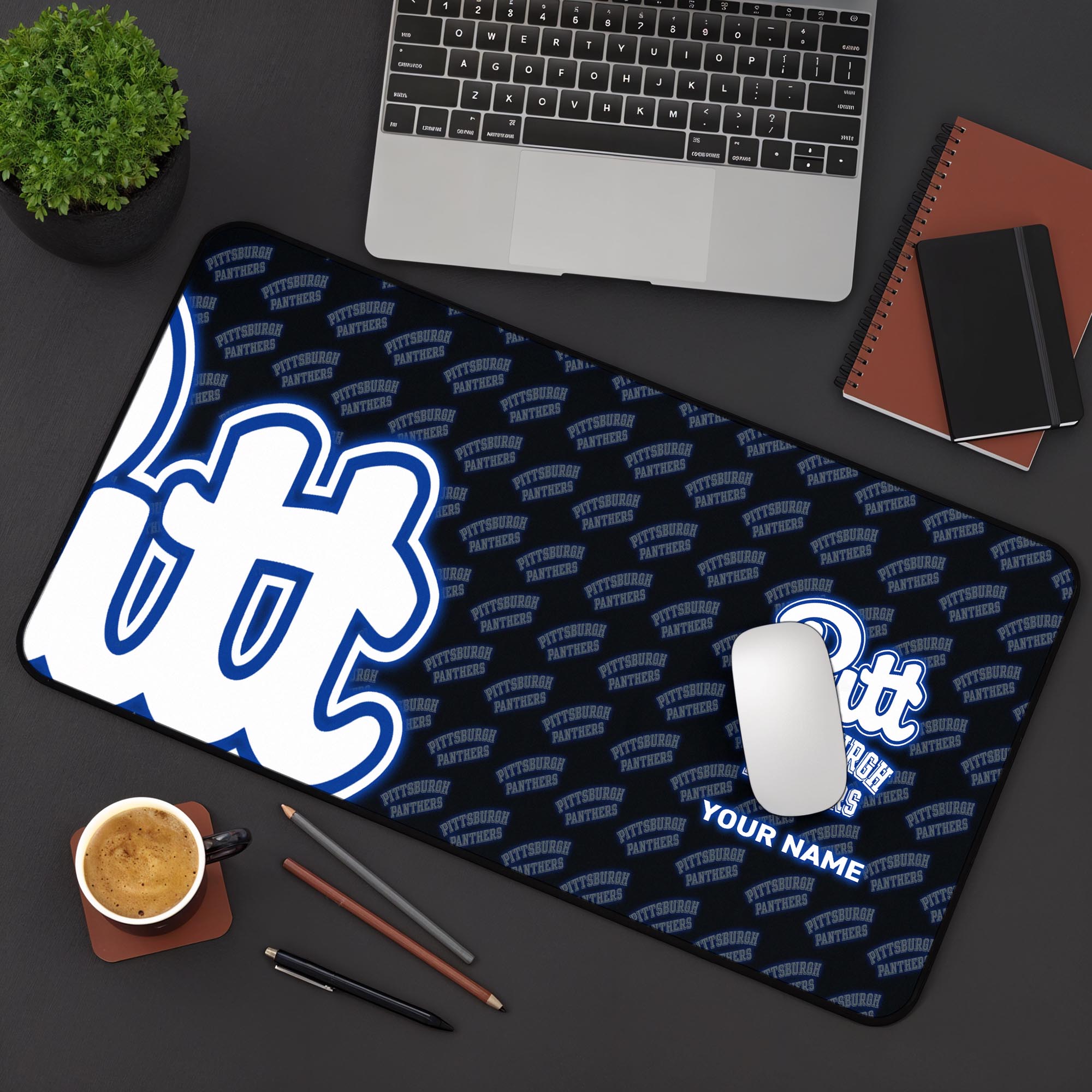 Pittsburgh Panthers 2025 Version Mouse Pad Custom Printed, Sport Team Mouse Pad, Sport Gift For Fans