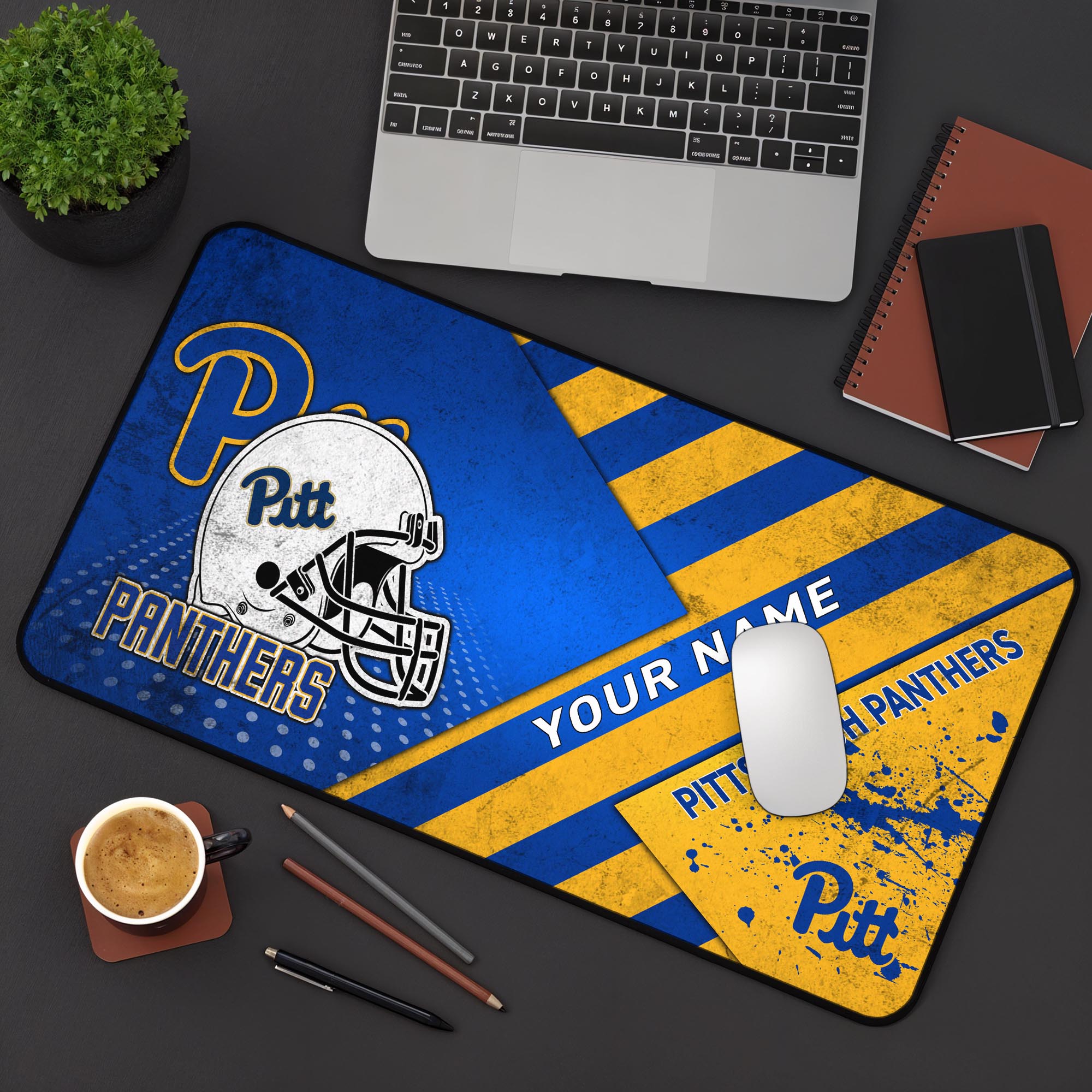 Pittsburgh Panthers 2025 Version Mouse Pad Custom Printed, Sport Team Mouse Pad, Sport Gift For Fans