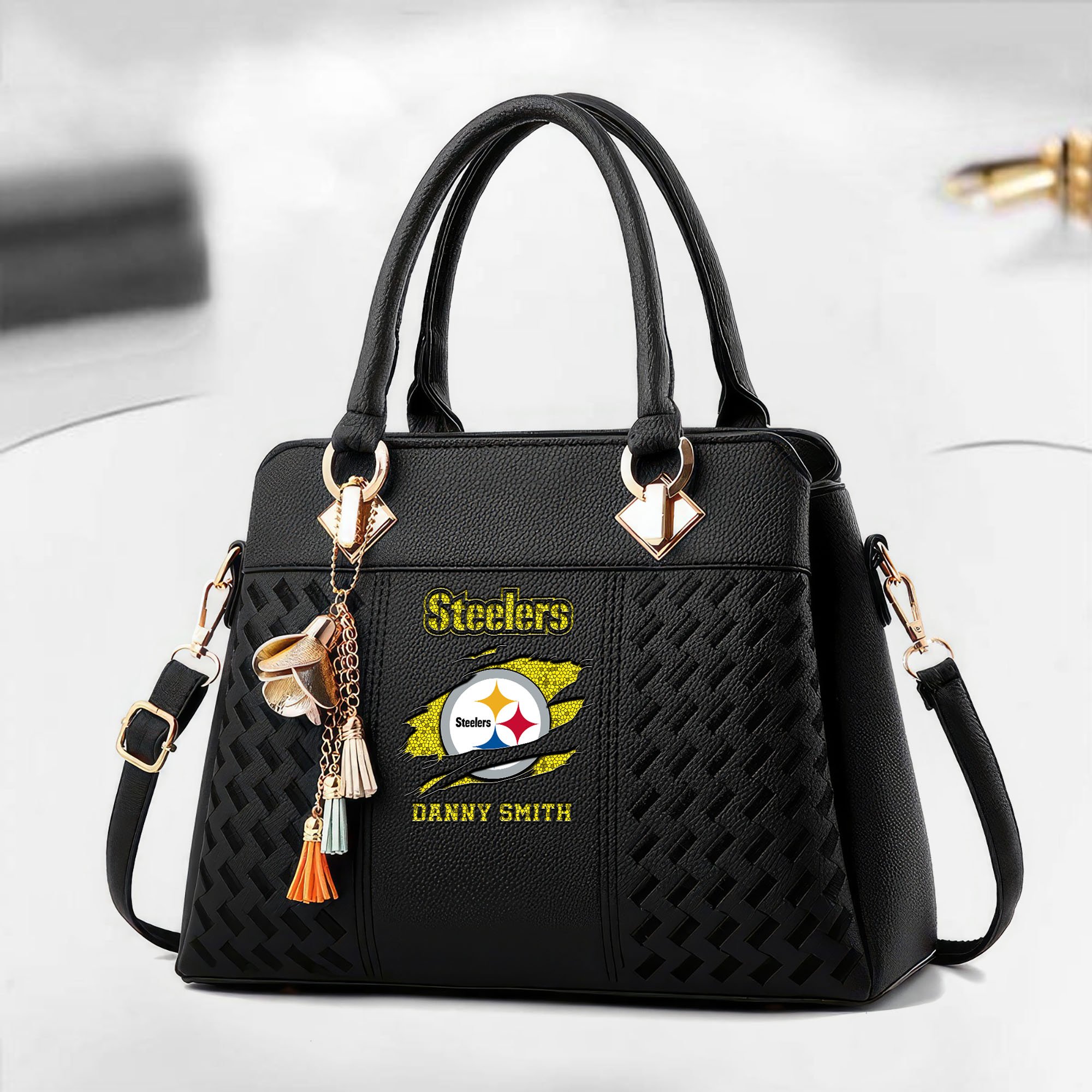 Pittsburgh Steelers Deluxe Handbag For Women 2025 Versions, Sport Deluxe Handbag, Mothers Day Gift