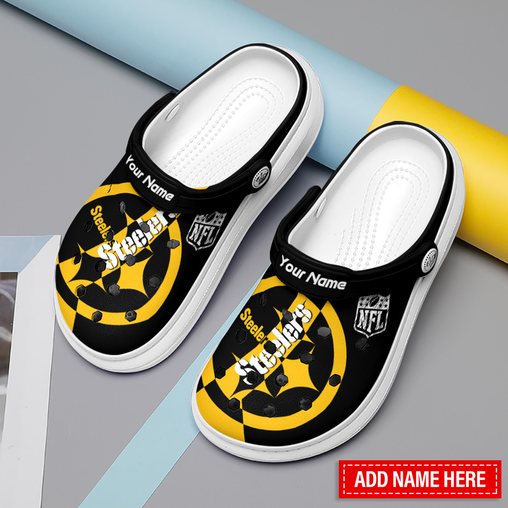 Pittsburgh Steelers Personalized Limited Clog BG178
