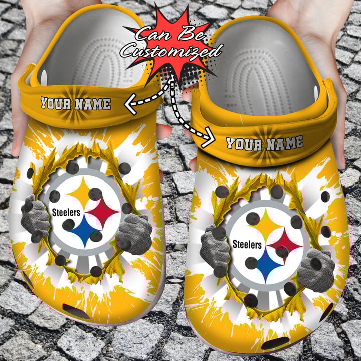 Pittsburgh Steelers Personalized Limited Clog BG226