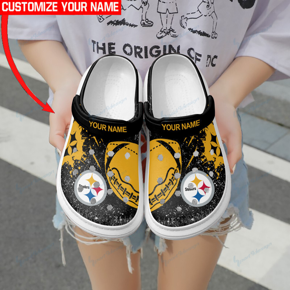 Pittsburgh Steelers Personalized Limited Clog BG25