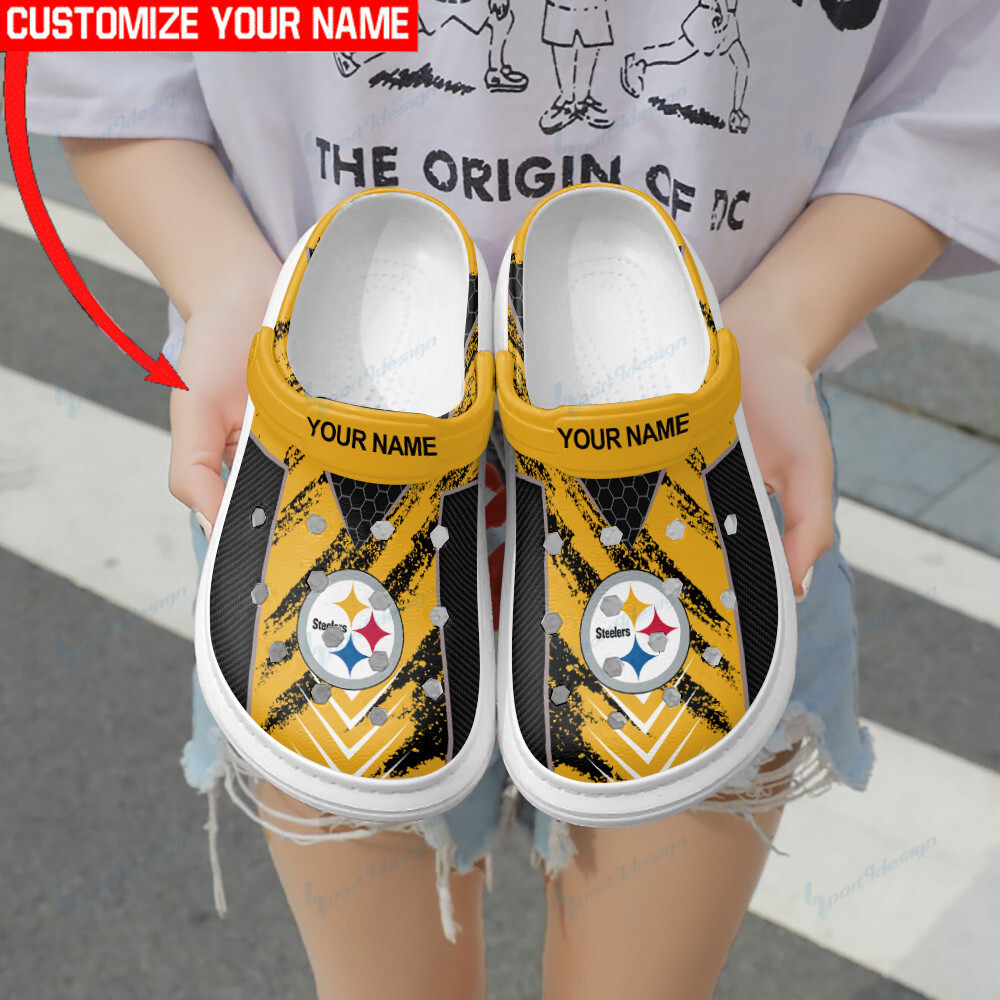 Pittsburgh Steelers Personalized Limited Clog BG26