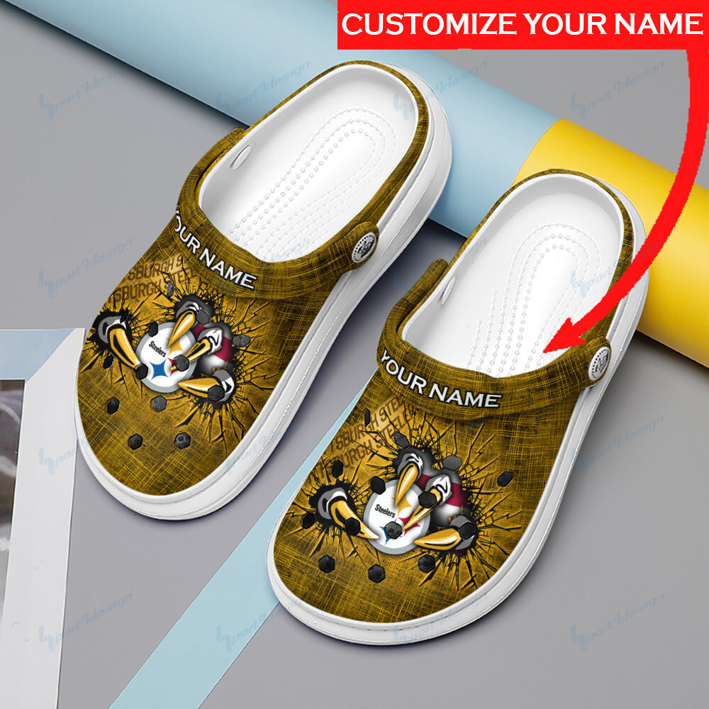 Pittsburgh Steelers Personalized Limited Clog BG30