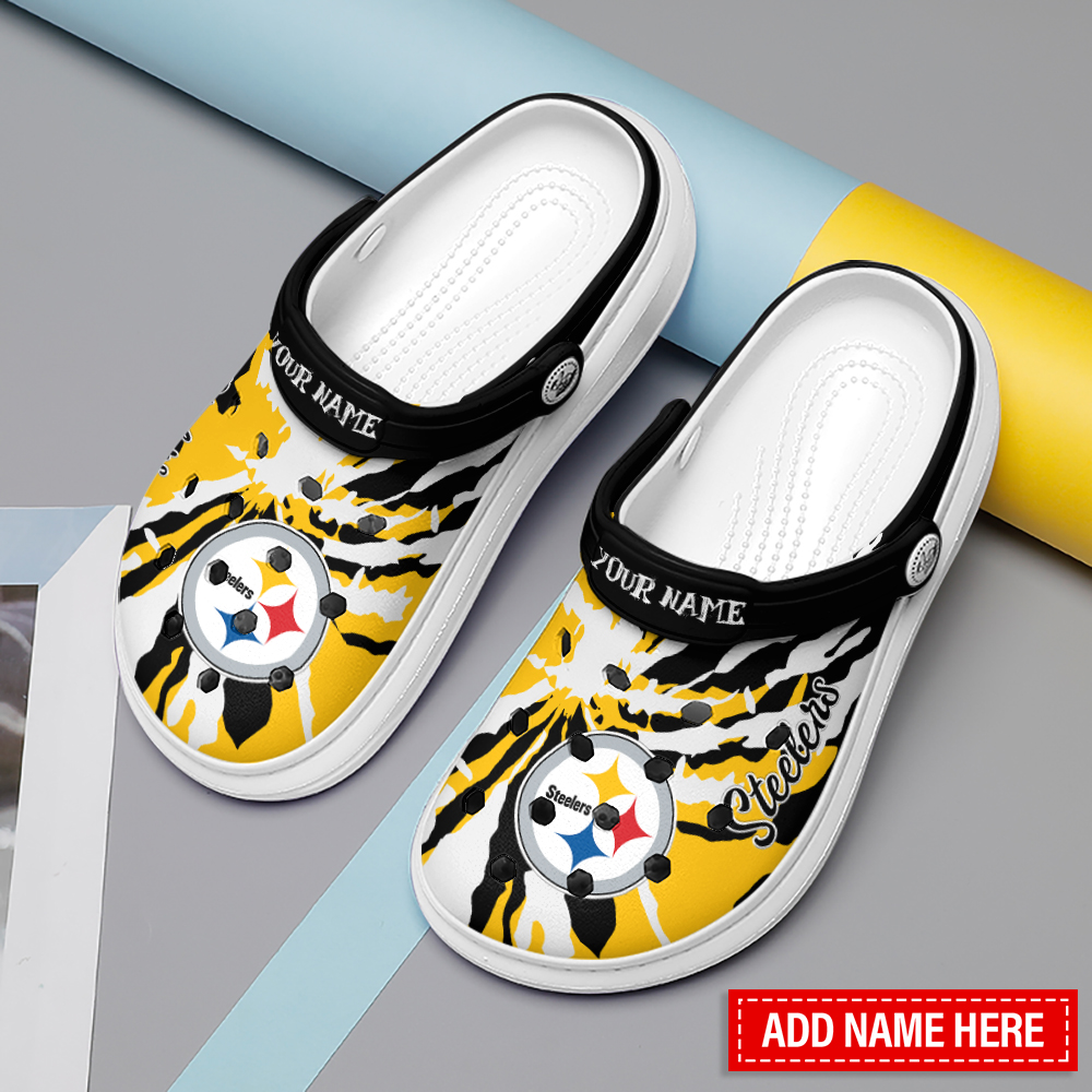 Pittsburgh Steelers Personalized Limited Clog BG333