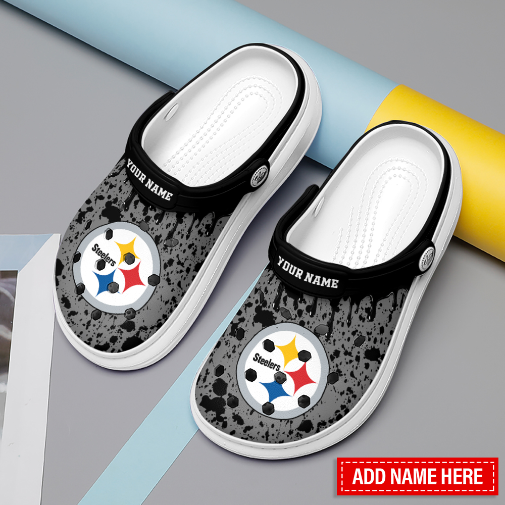 Pittsburgh Steelers Personalized Limited Clog BG346