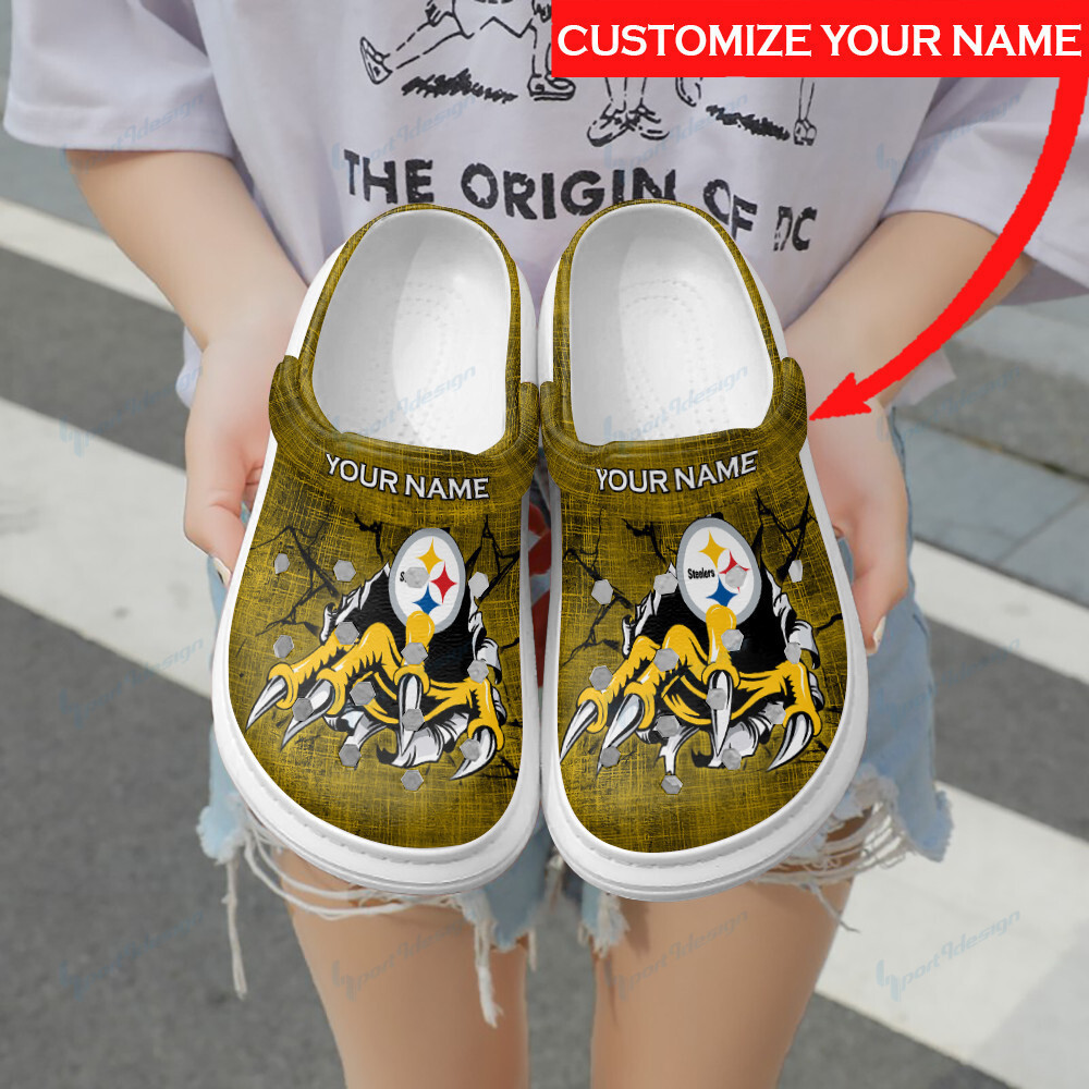 Pittsburgh Steelers Personalized Limited Clog BG36