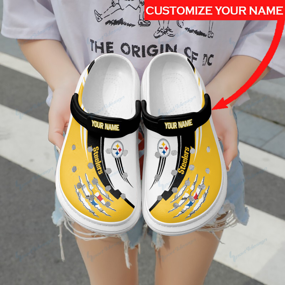 Pittsburgh Steelers Personalized Limited Clog BG49
