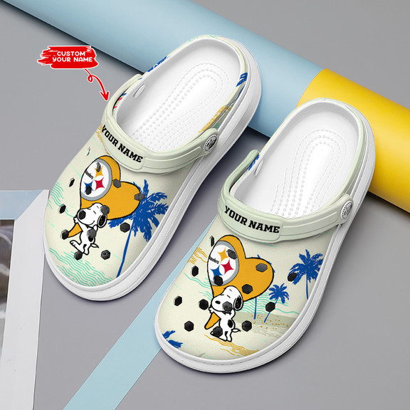 Pittsburgh Steelers Personalized Limited Clog BGCR373