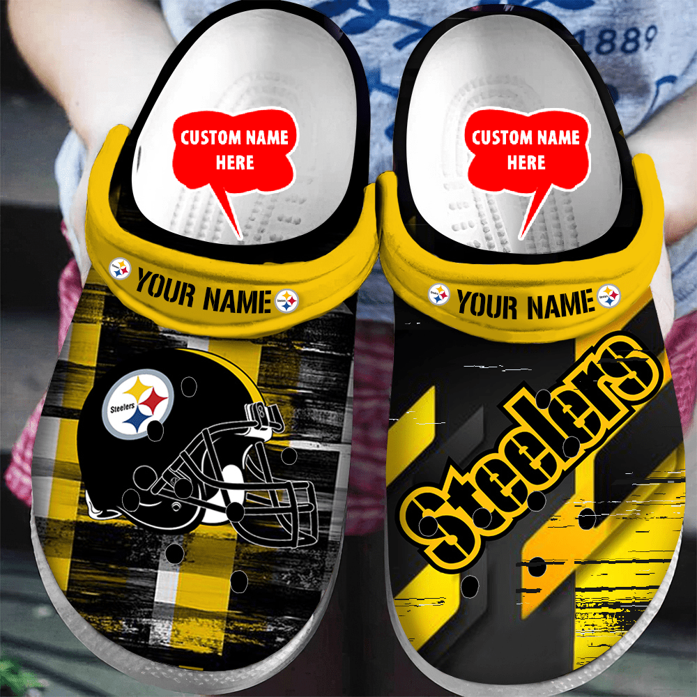Pittsburgh Steelers Personalized Limited Clog BGCR426