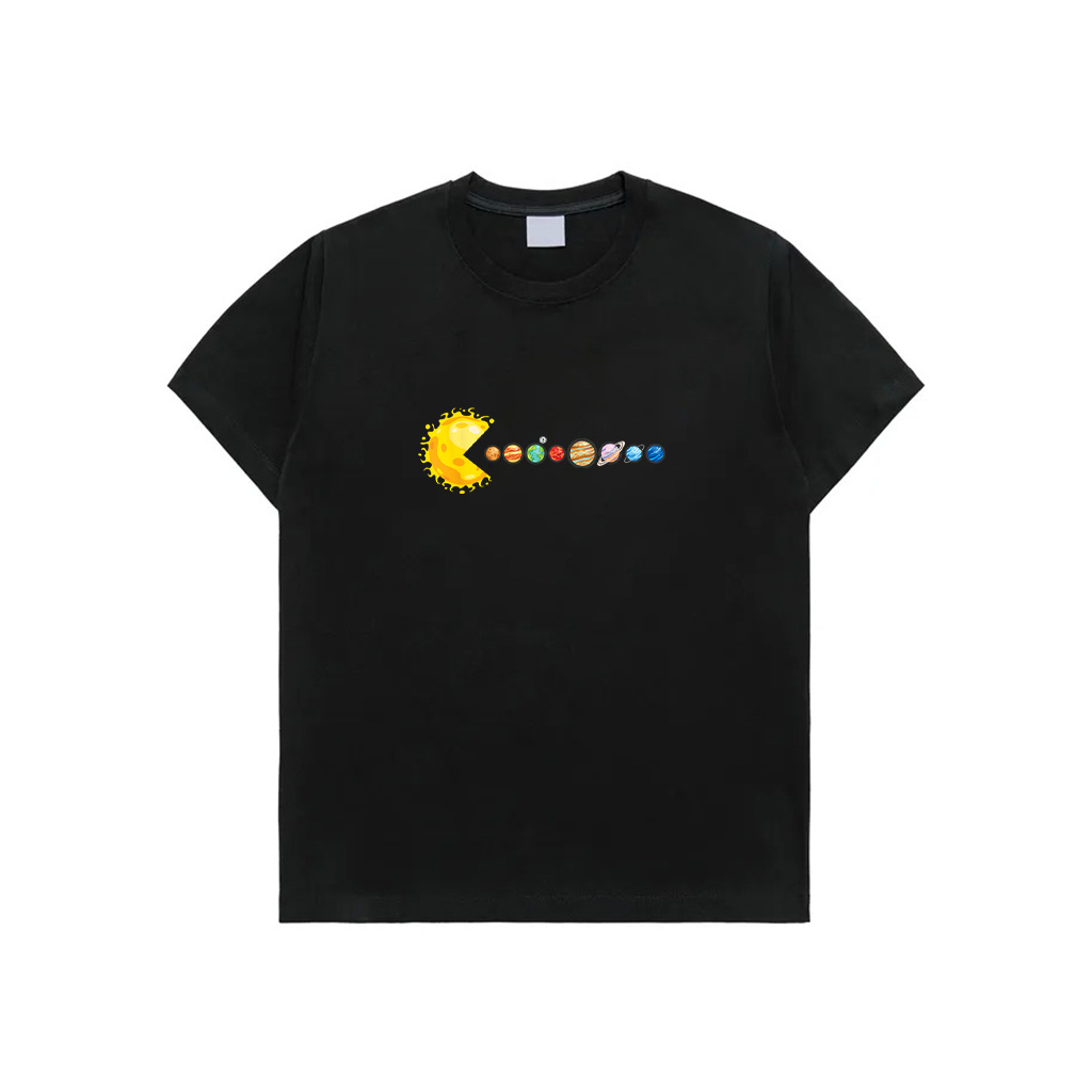 Planetary System Star Eating Planets Sun Funny Astronomy T-Shirt