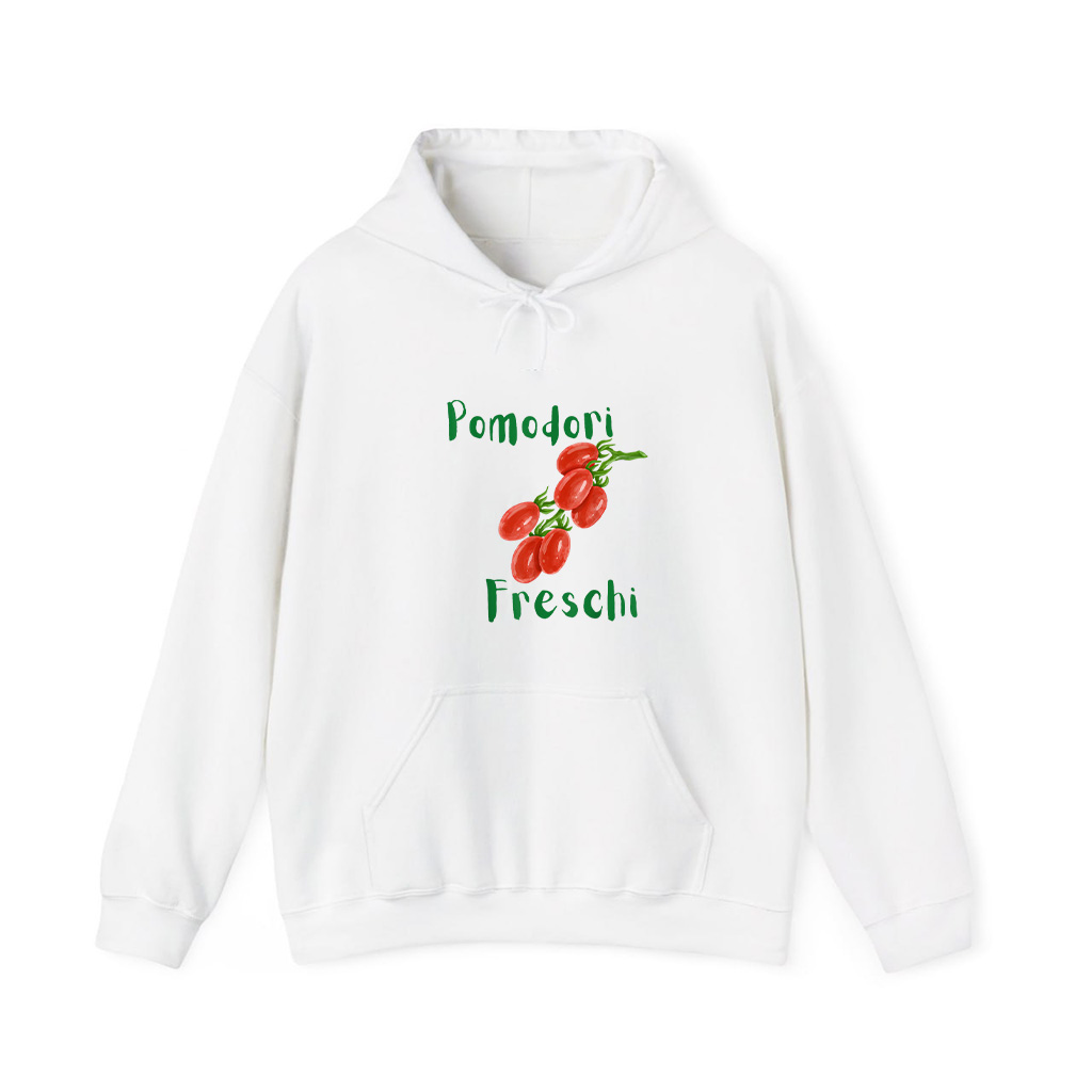Pomodori Freschi Fresh Tomatoes Italian Hoodie
