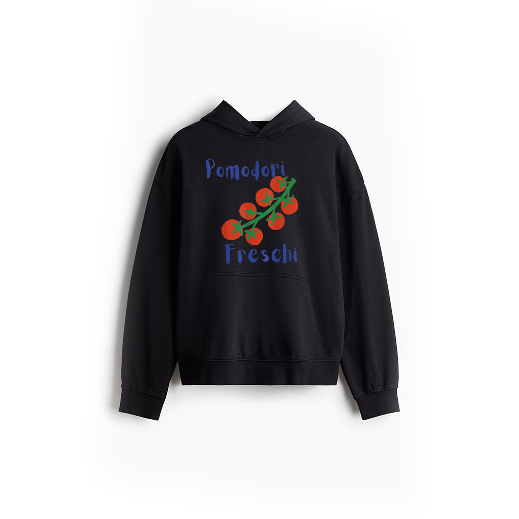 Pomodori Freschi Fresh Tomatoes Italian Summer Hoodie