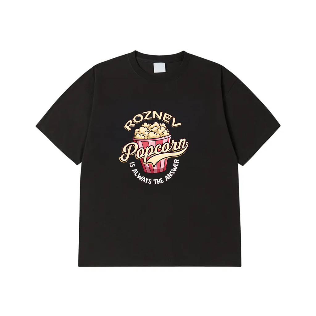Halloween Costume Popcorn T-Shirt New Arrivals