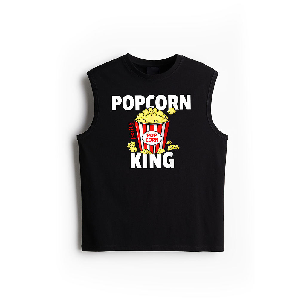 Popcorn King Cinema Movie Snack Tank Top