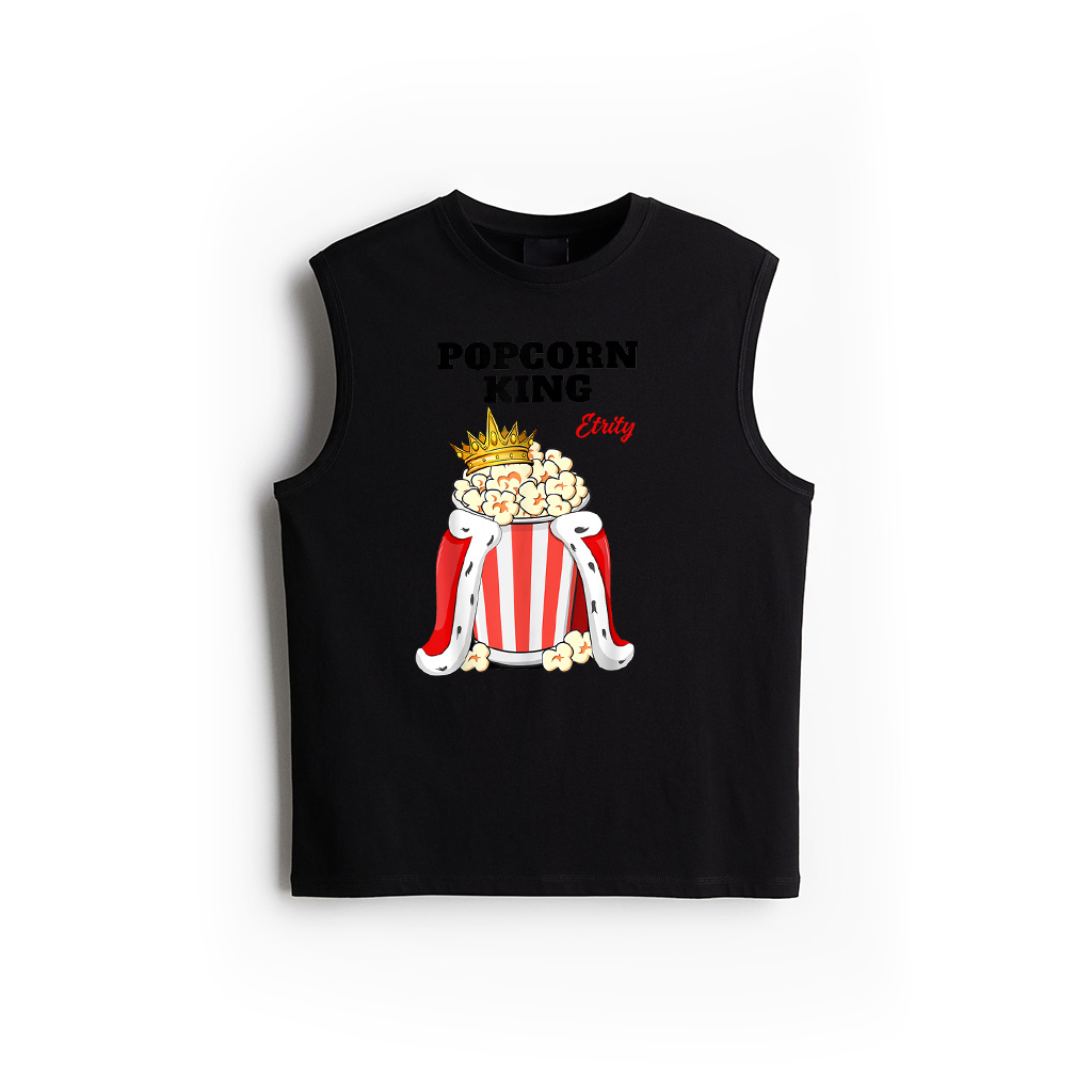 Popcorn King Popcorn Lover Cute Popcorn Tank Top