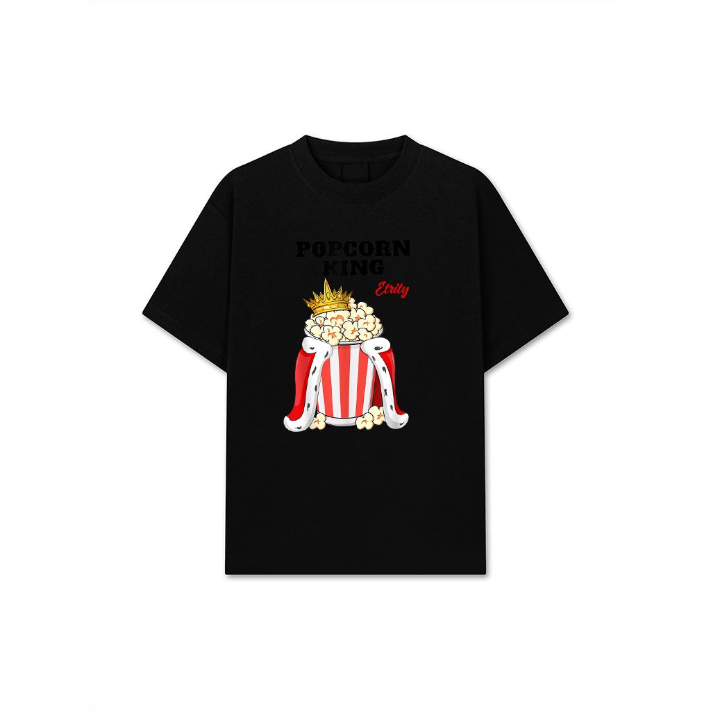 Popcorn King Popcorn Lover Cute Popcorn T-Shirt