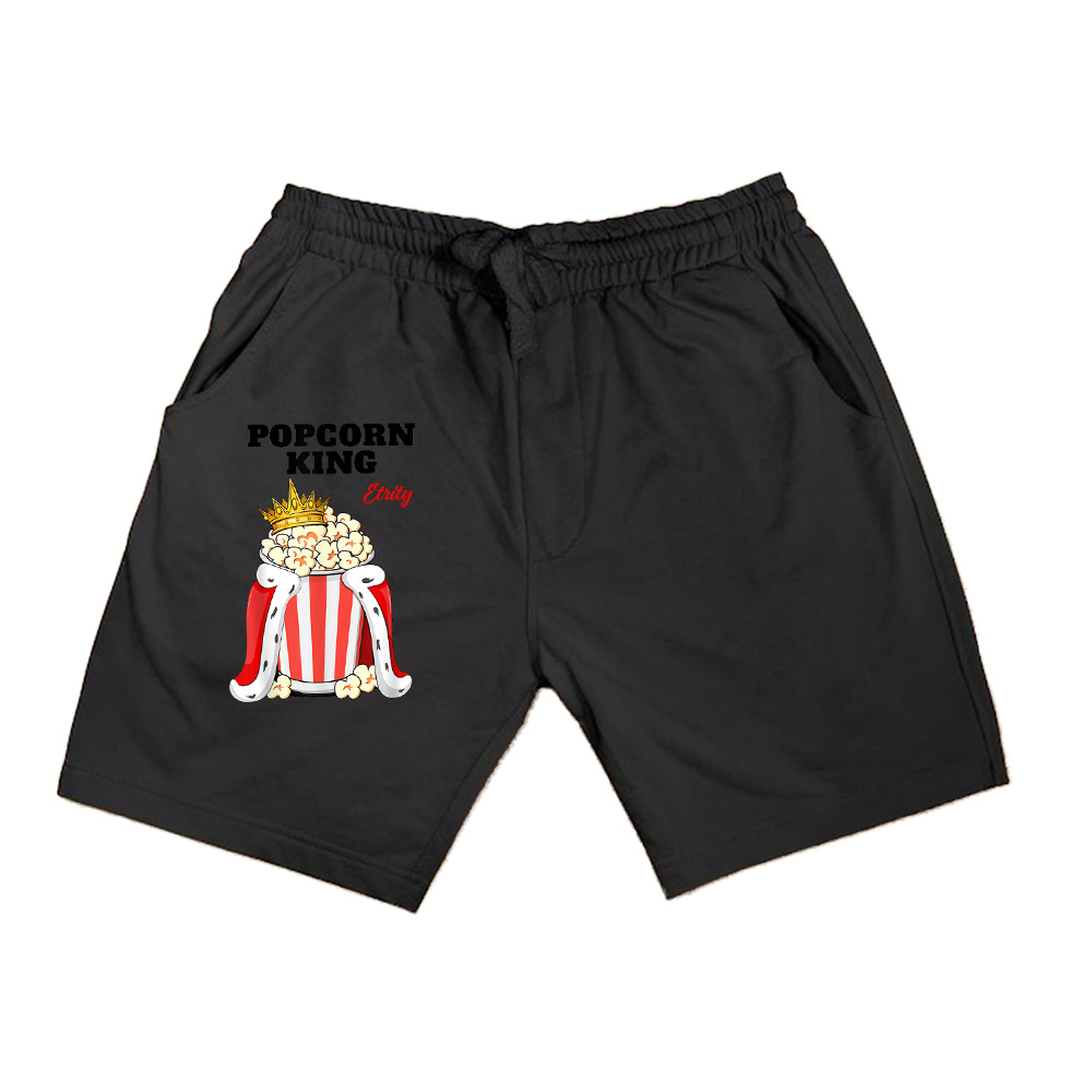 Popcorn King Popcorn Lover Cute Popcorn Shorts
