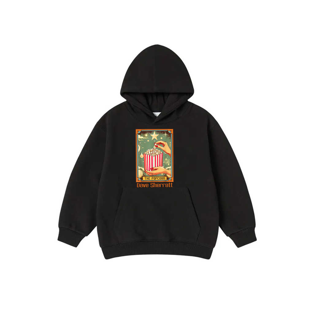 Popcorn Lover Snack Foodie Food The Popcorn Tarot Card Hoodie