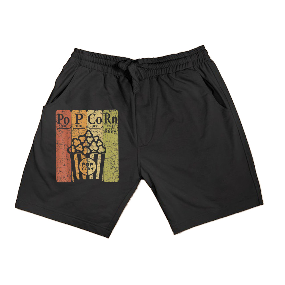 Popcorn Periodic Table Elements Cinema Lover Movie Snack Shorts