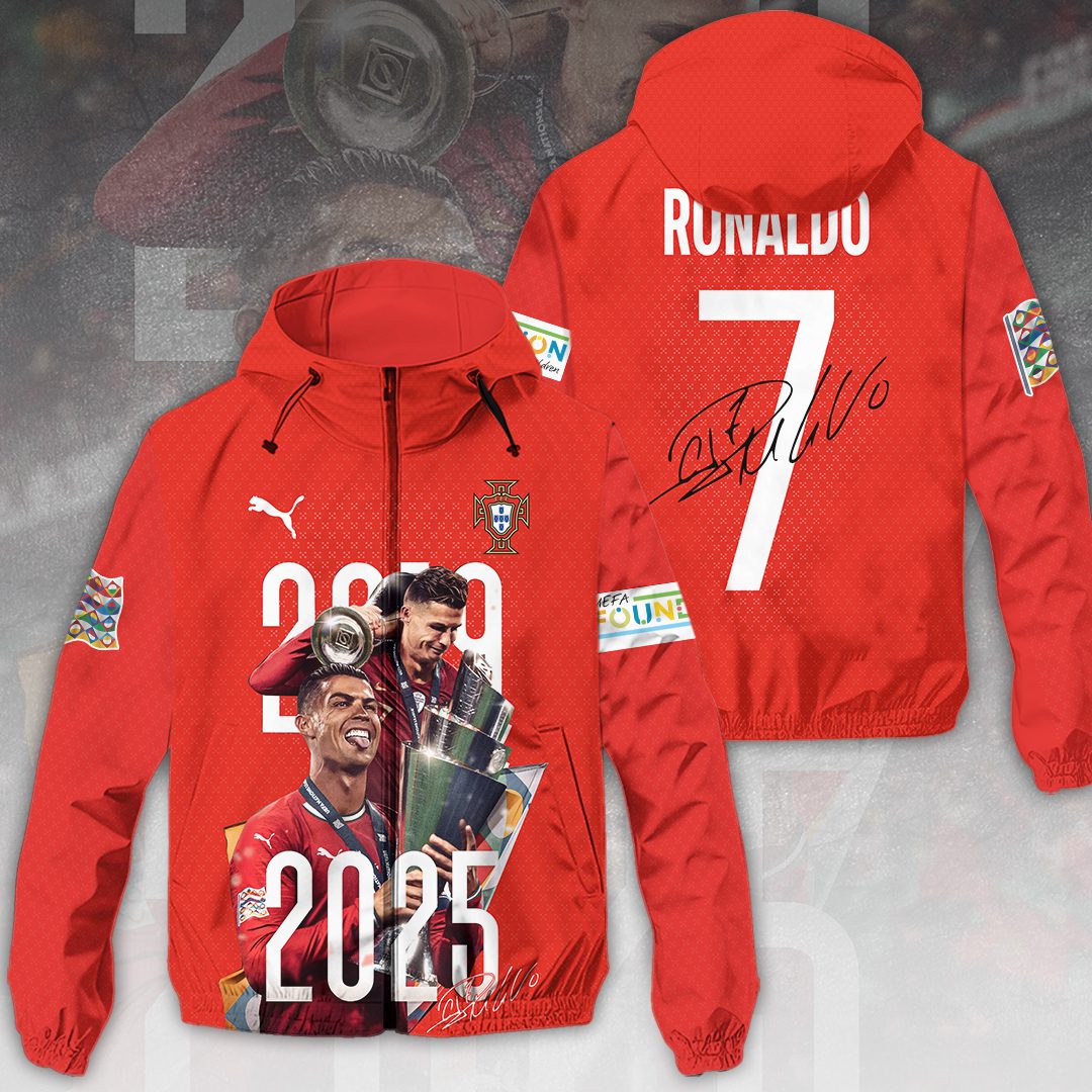 Portugal National Football Team X CR7 Windbreaker Jacket GNT6000