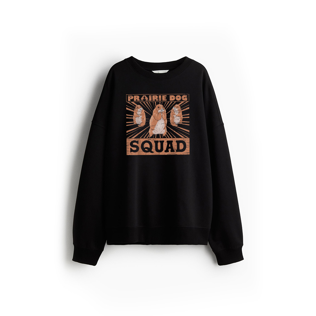 Prairie Dog Squad Funny Prairie Dog Sweatshirt