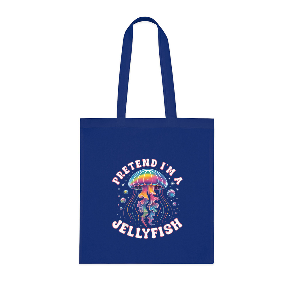 Pretend Im A Jellyfish Tote Bag