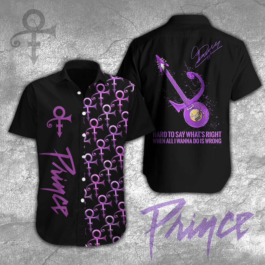 Prince Music Hawaiian Shirt Gifts For Fans