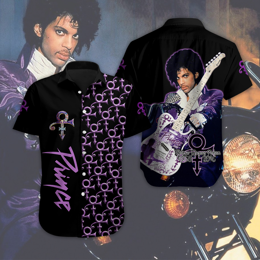 Prince Music Hawaiian Shirt Gifts For Fans