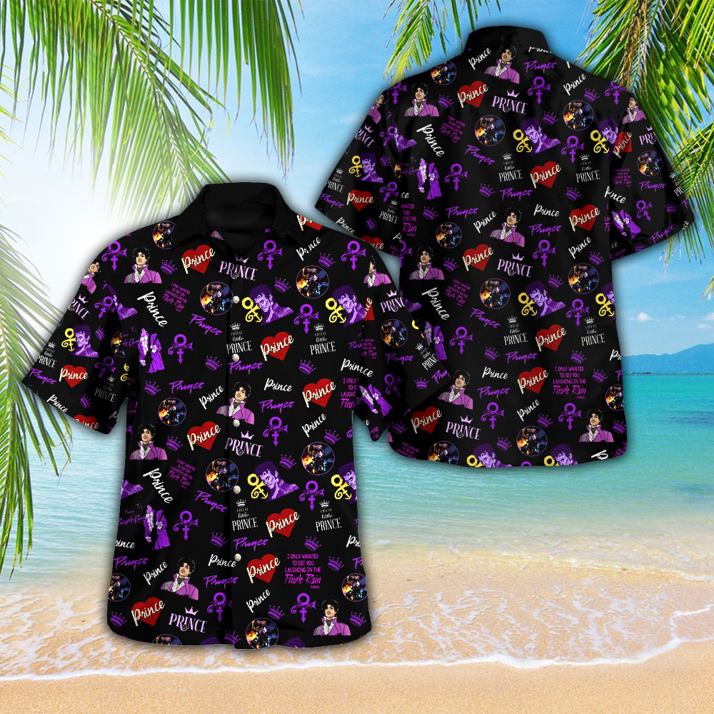 Prince Music Hawaiian Shirt Gifts For Fans