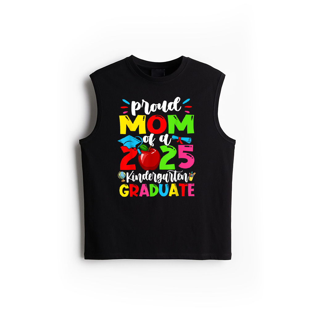 Proud Mom Of A 2025 Kindergarten Graduate Mother's Day Tank Top