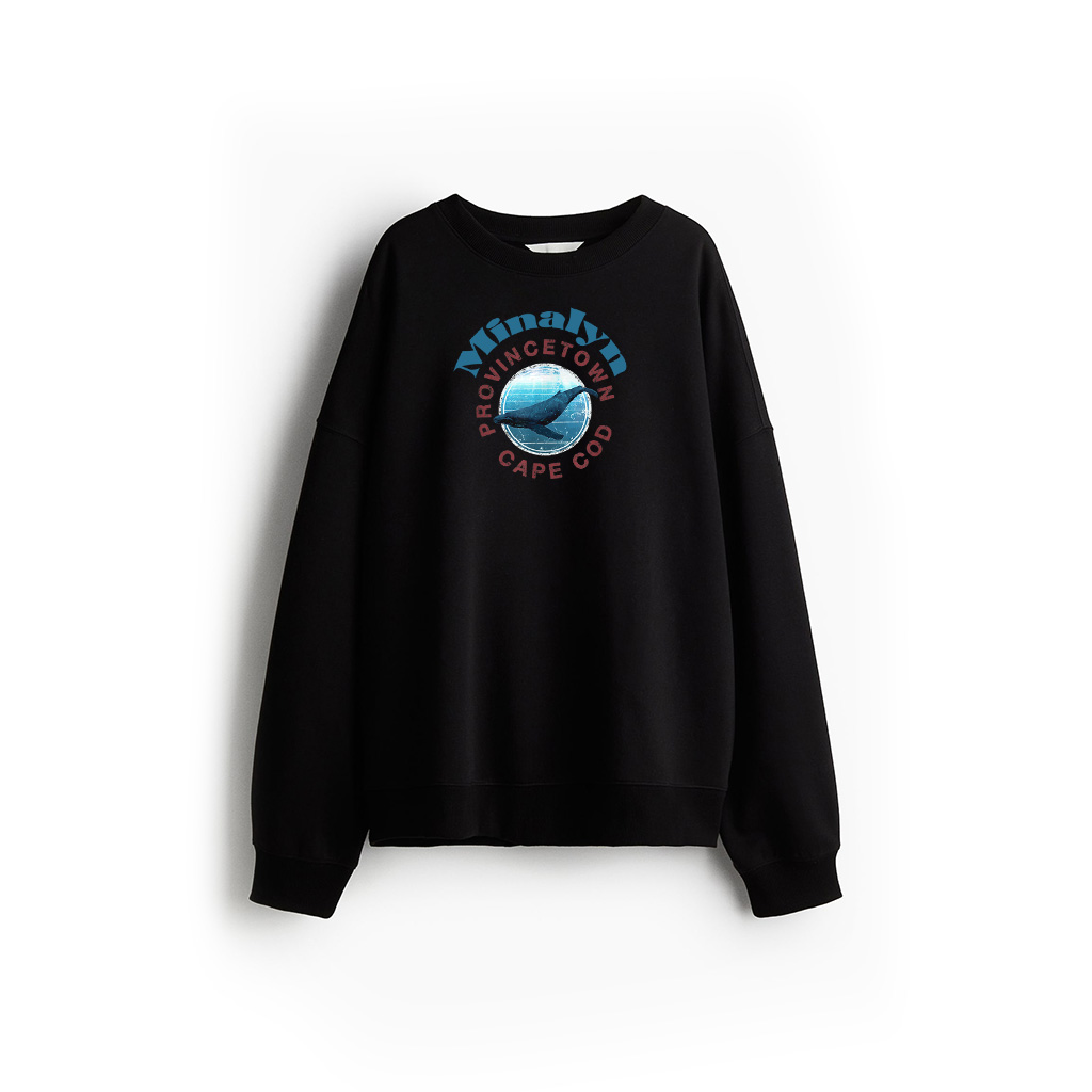 Provincetown Whale Watch Cape Cod Vintage Sweatshirt