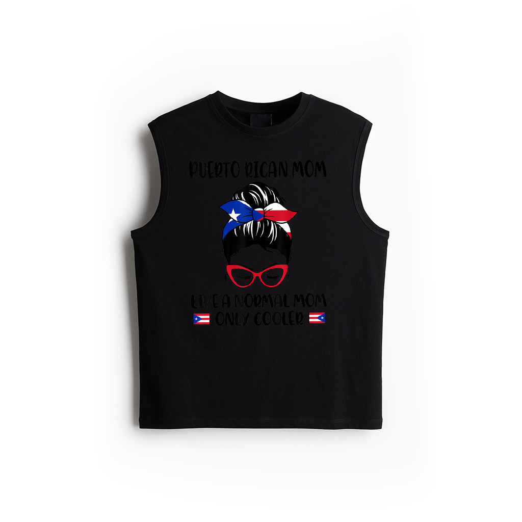 Puerto Rican Mom Like A Normal Mom Only Cooler Mother's Day Tank Top