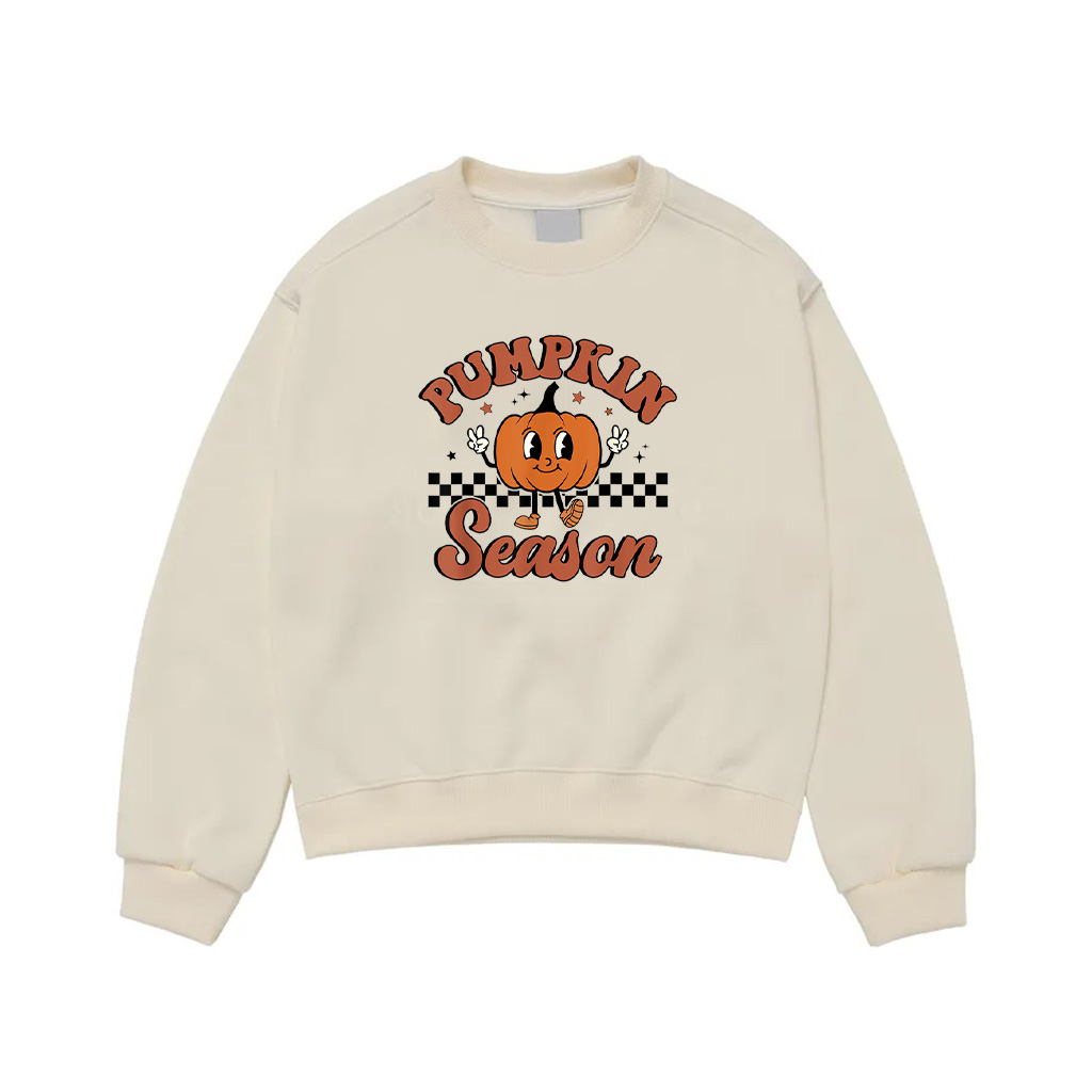 Pumpkin Season Retro Pumpkin Vintage Halloween Fall Autumn Sweatshirt