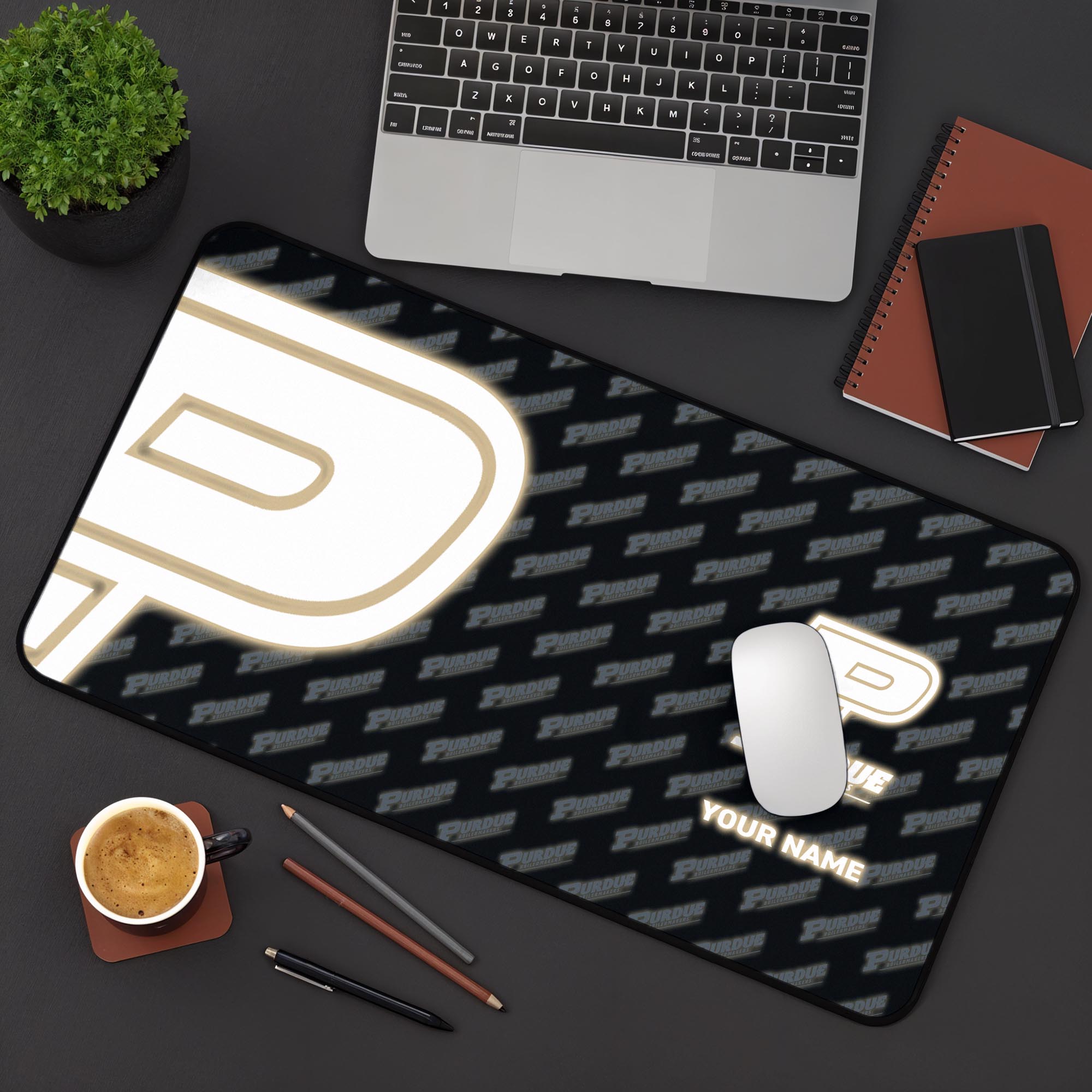 Purdue Boilermakers 2025 Version Mouse Pad Custom Printed, Sport Team Mouse Pad, Sport Gift For Fans