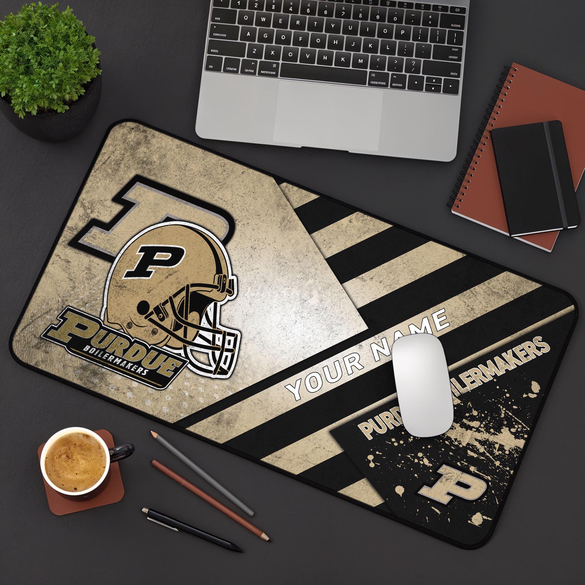 Purdue Boilermakers 2025 Version Mouse Pad Custom Printed, Sport Team Mouse Pad, Sport Gift For Fans