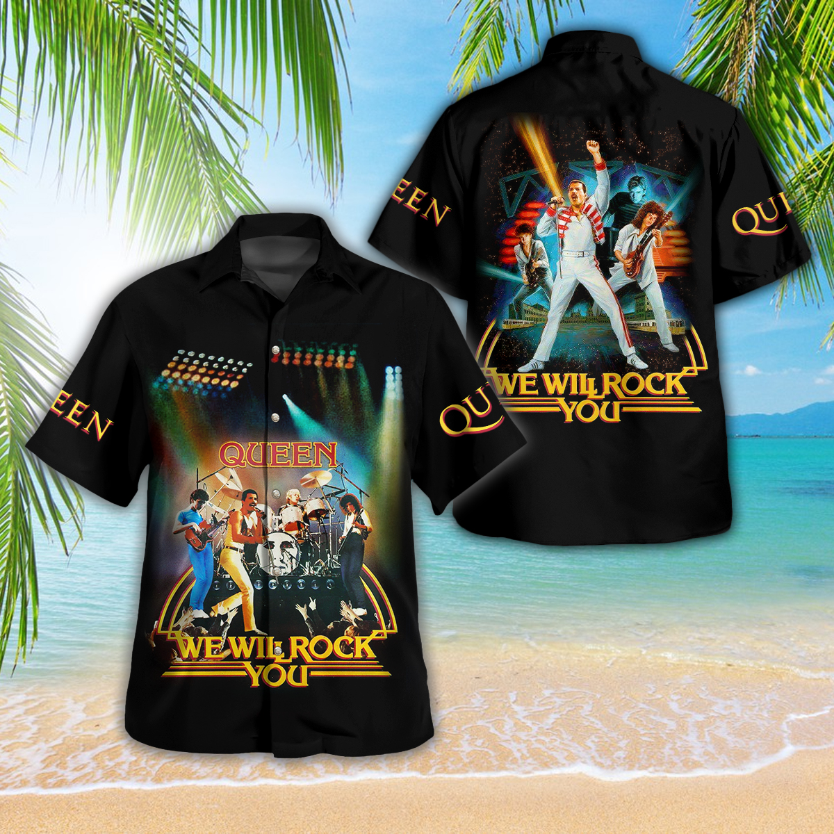 Queen Music Hawaiian Shirt Gifts For Fans